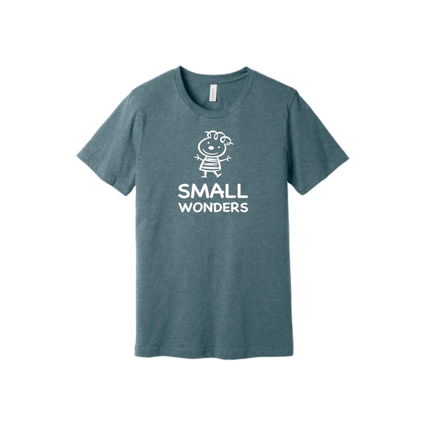 BELLA+CANVAS ® Unisex Heather CVC Short Sleeve Tee - Full Logo