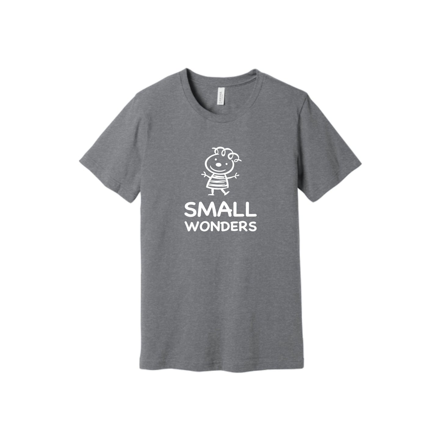BELLA+CANVAS ® Unisex Heather CVC Short Sleeve Tee - Full Logo