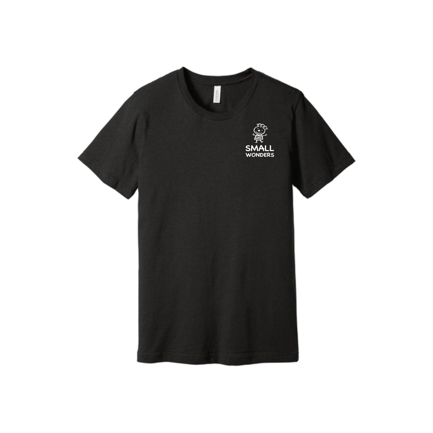 BELLA+CANVAS ® Unisex Heather CVC Short Sleeve Tee - Small Logo