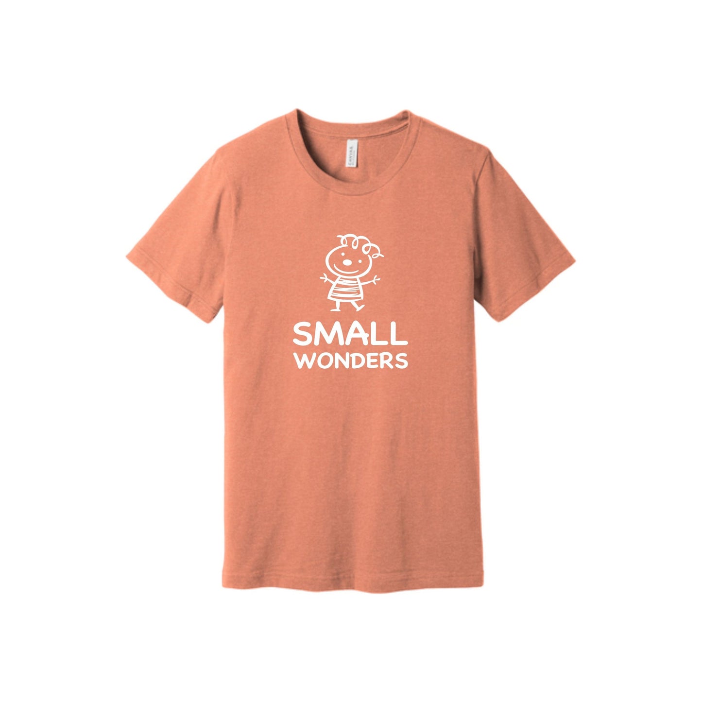 BELLA+CANVAS ® Unisex Heather CVC Short Sleeve Tee - Full Logo