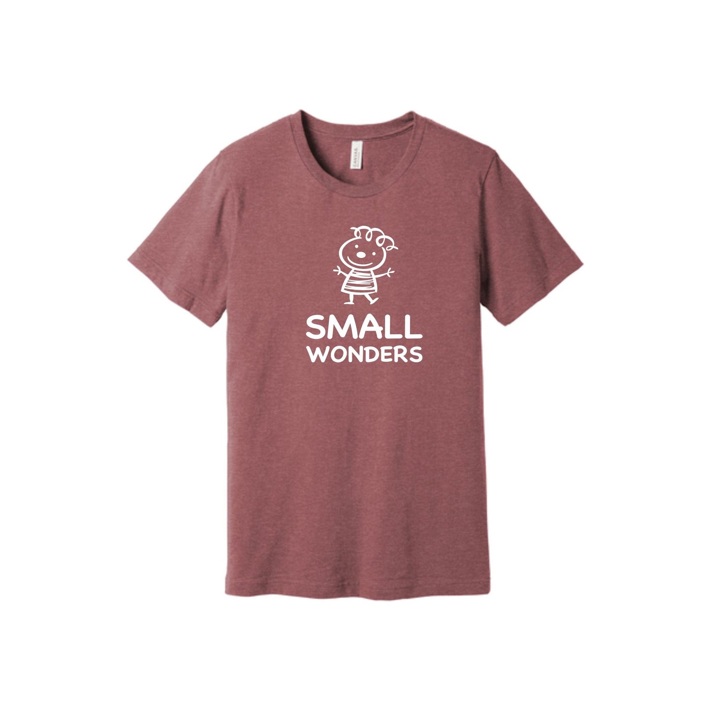 BELLA+CANVAS ® Unisex Heather CVC Short Sleeve Tee - Full Logo
