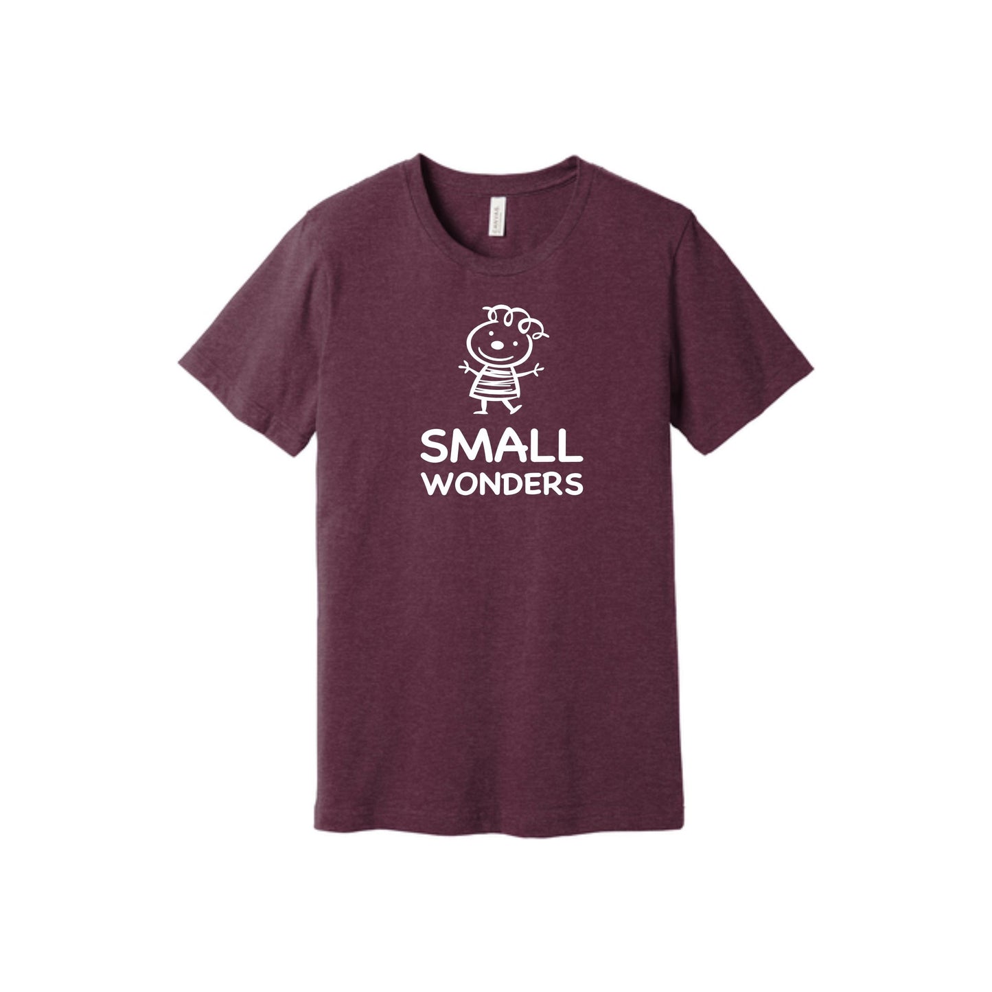 BELLA+CANVAS ® Unisex Heather CVC Short Sleeve Tee - Full Logo