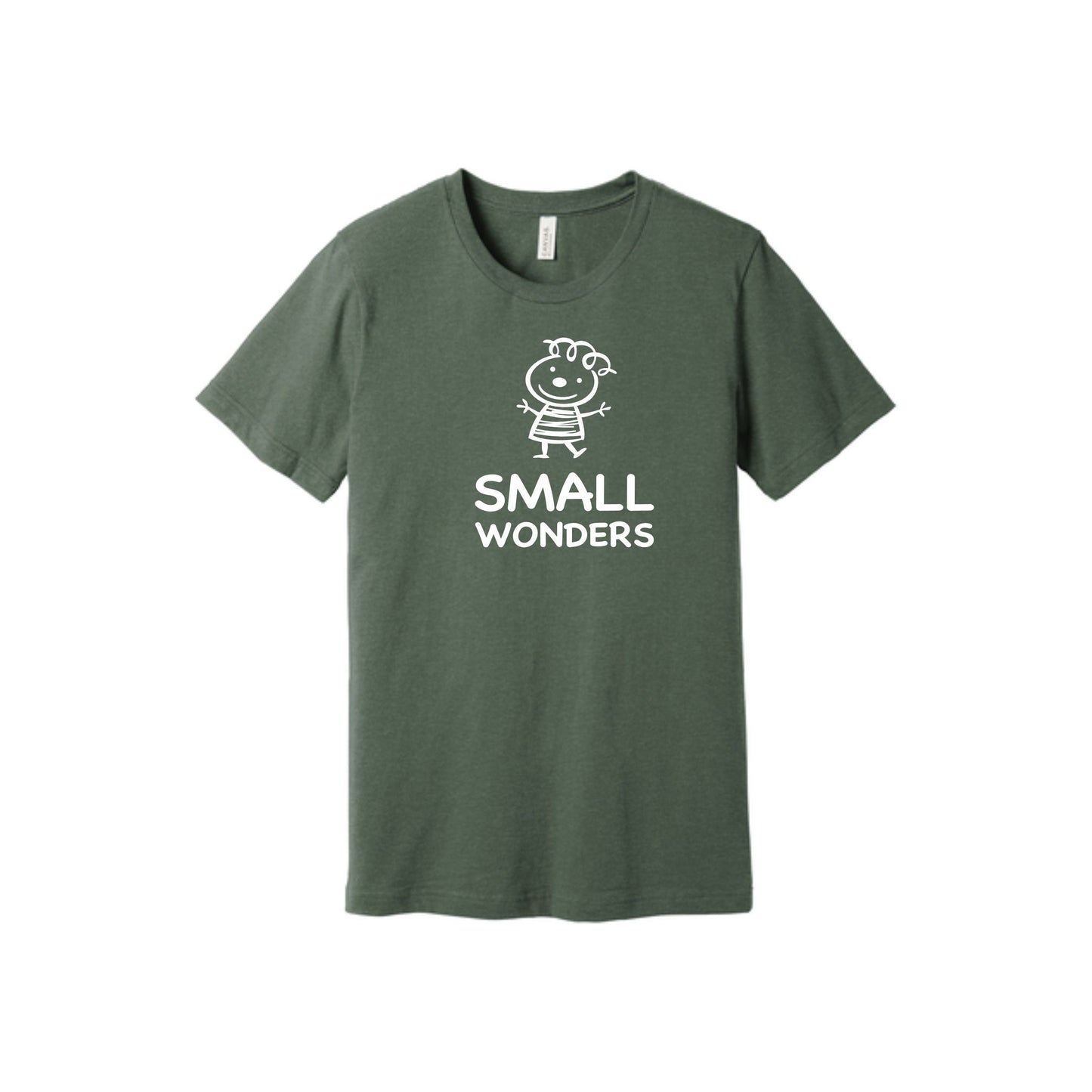 BELLA+CANVAS ® Unisex Heather CVC Short Sleeve Tee - Full Logo