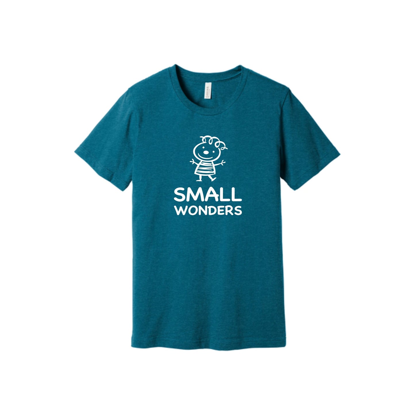 BELLA+CANVAS ® Unisex Heather CVC Short Sleeve Tee - Full Logo